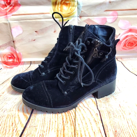 Guess velvet moto boots - Picture 1 of 6